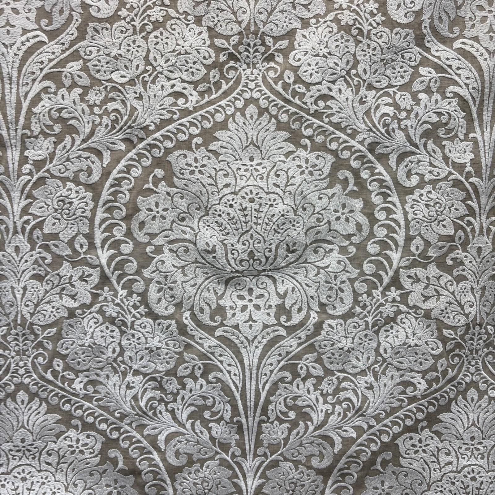 Coraggio Luscious Heavy Embroidered Linen 10 Yards