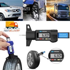 Digital Tyre Tread Depth Gauge Tool Accurate LCD Measurement for Car, Van, Truck