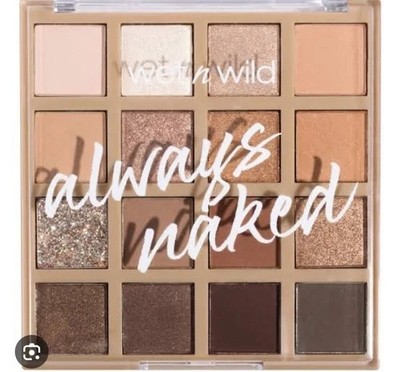 Wet n Wild Always Naked Eye And Face Palette Always Nude 1114216 New