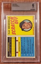 1970 Topps Scratch-offs #12 Juan Marichal San Francisco Giants Baseball Card BVG