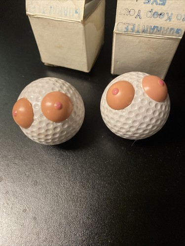 Vintage Golf Gag Geschenk garantiert hält Ihr Auge auf dem Ball Ta-Tas Tölpel - Bild 4 von 4