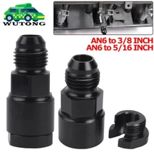 LS Swap EFI Fuel Rail Adapter Fittings Feed Return AN6 4.8 5.3 6.0 LS1 LQ4 LQ9