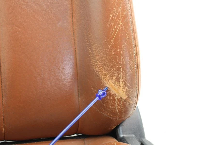 Коричневое левое переднее ручное кожаное сиденье водителя для Mazda Mx-5 Miata NC 2006-2007 годов выпуска - Изображение 3 из 4