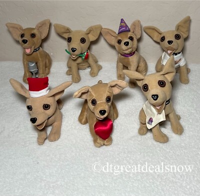 Taco Bell Chihuahua Plush Dog 7