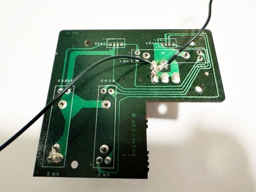 KORG Poly-800 Synthesizer Top Panel Slider Board KLM-597-B. Works Great ! - Picture 2 of 3