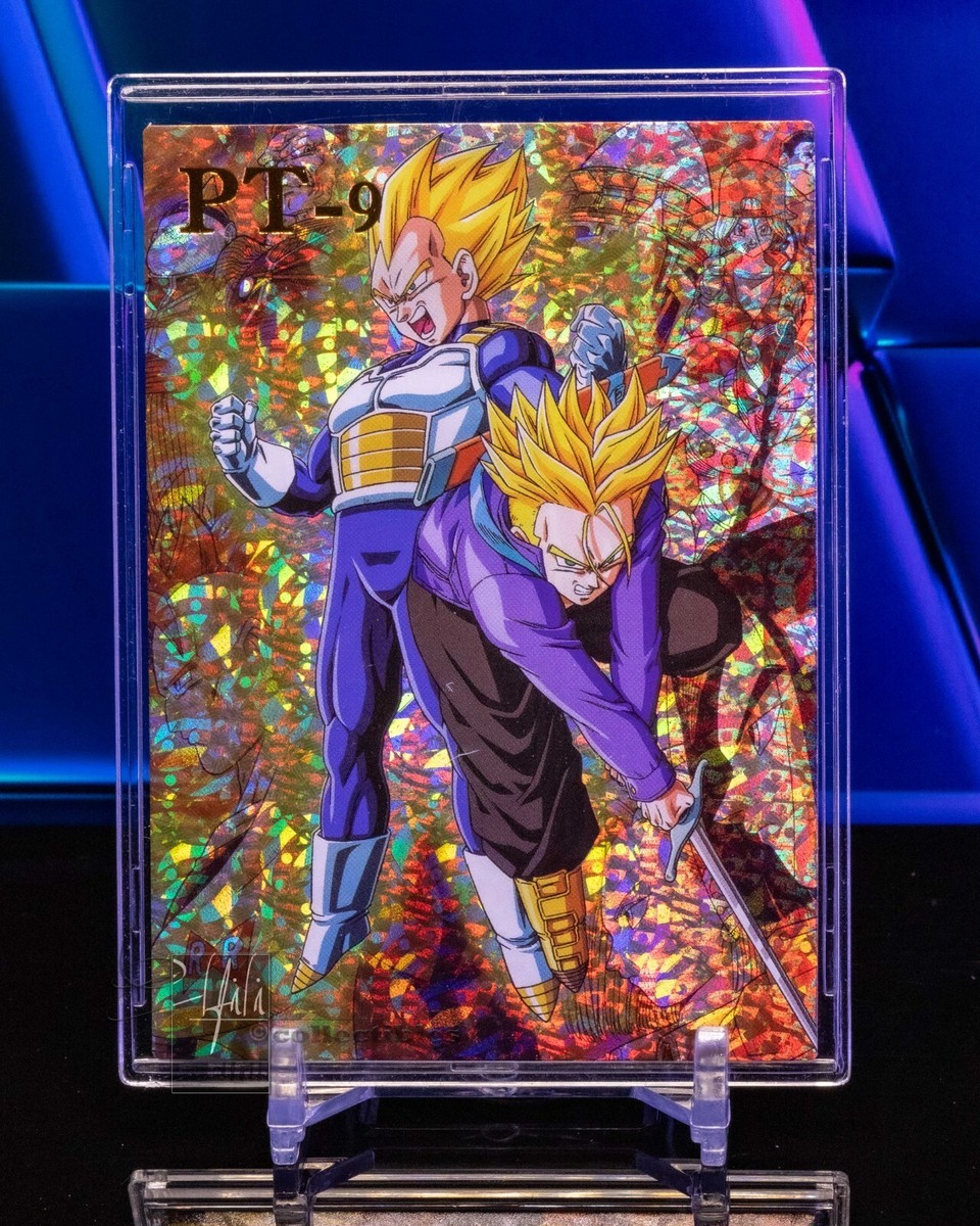 SS Vegeta Trunks RT Super Dragon Ball Heroes Gold Shatter Foil