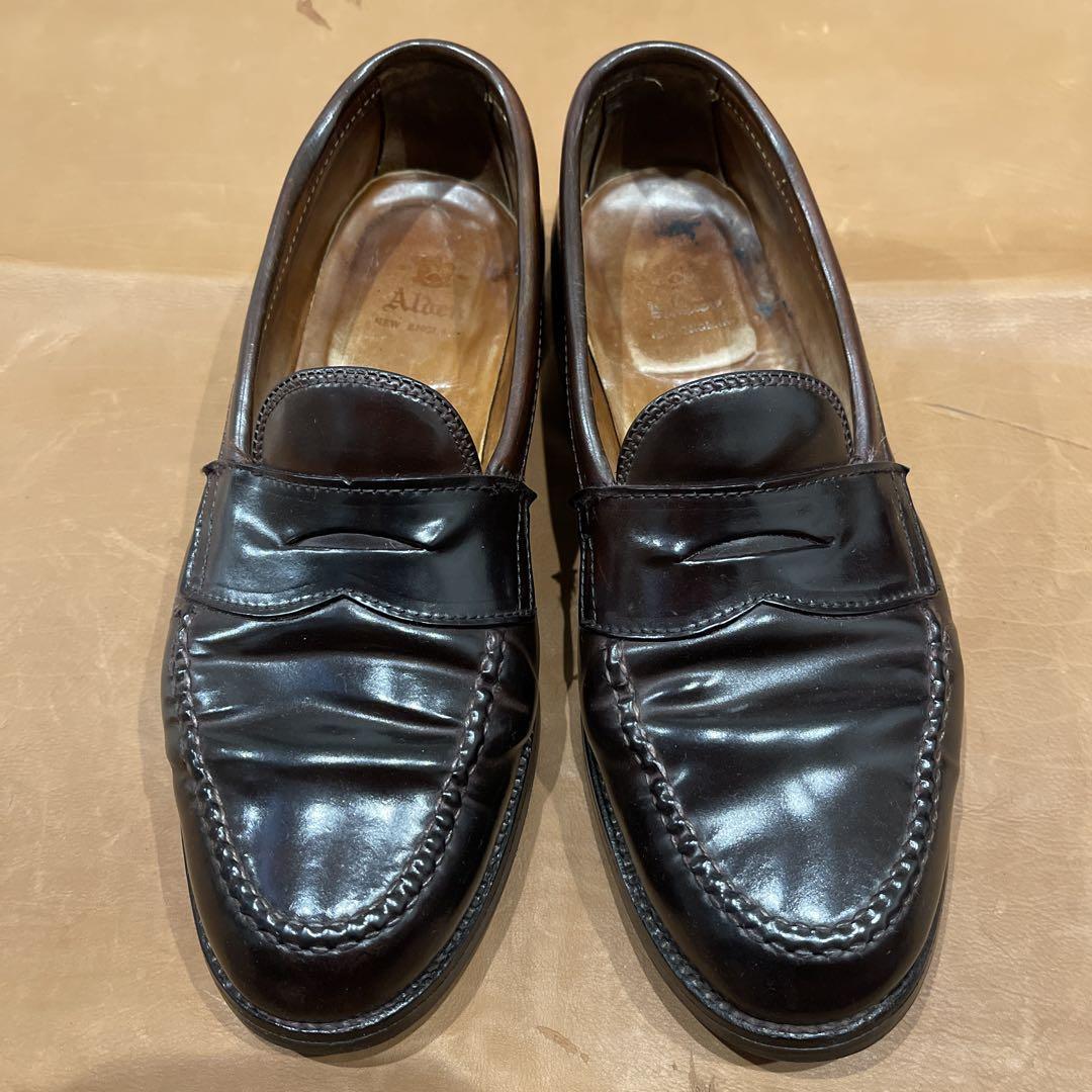 Alden 986 Color 8 Shell Cordovan LHS / Penny Loafer | Alden Model 