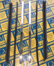 1964-1965 Gm A-body Hardtops Quarter Window Chrome Moldings And Seals