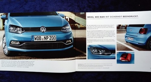 VW Polo, der neue Polo, Prospekt 3.2014.....mit Preisliste - Picture 3 of 9