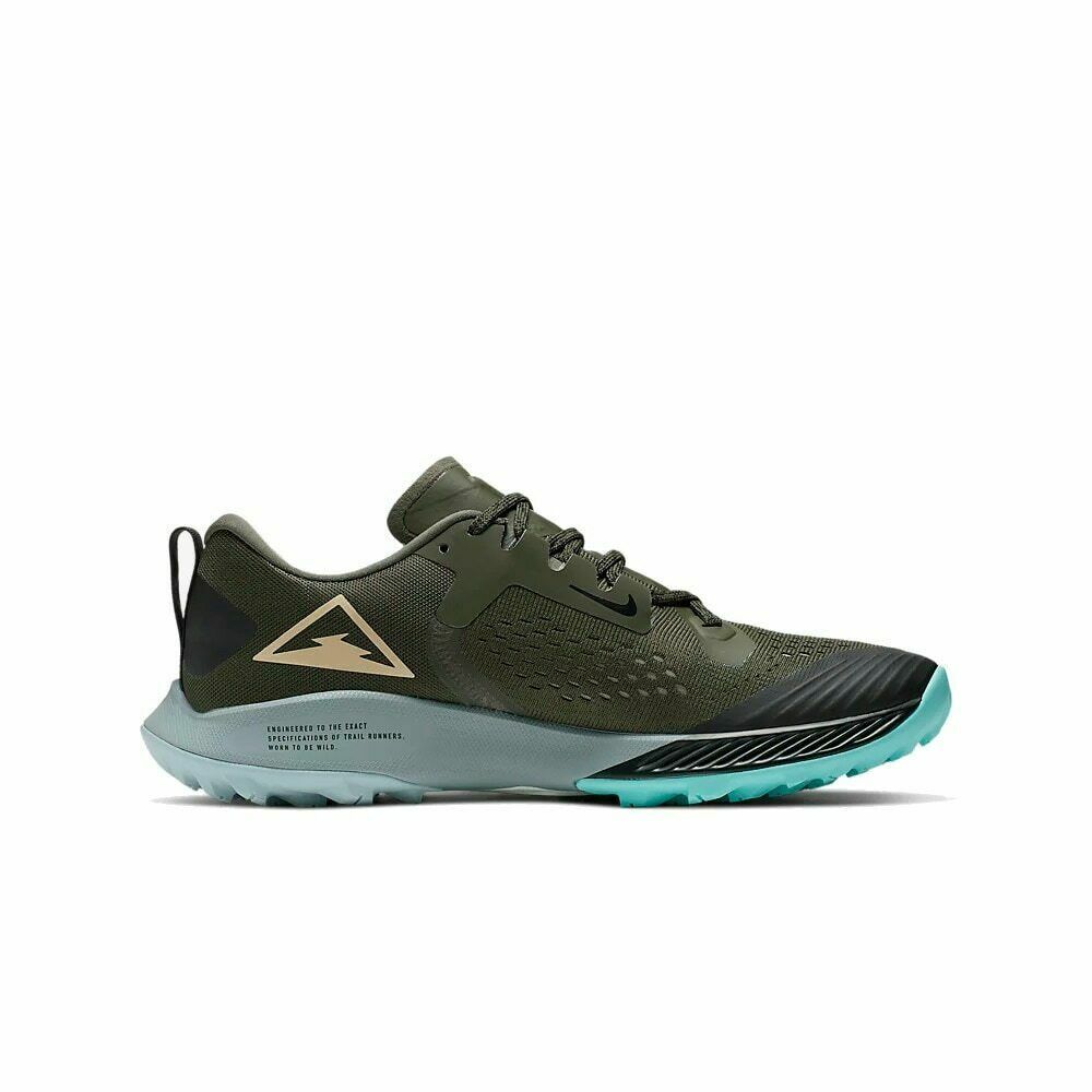 Nike Air Zoom Terra Kiger 5 Cargo Khaki Black AQ2219-301 Nike Air Zoom Terra Kiger 5 Cargo Khaki Black AQ2219-301