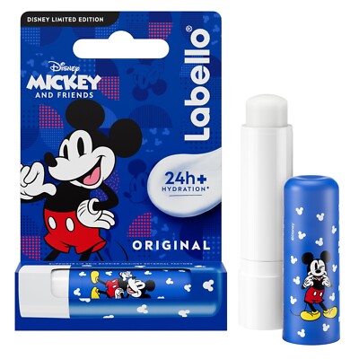 Labello ORIGINAL Mickey Mouse lip balm/ chapstick -1 pack - FREE SHIPPING