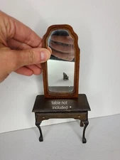 Rectangle mirror for hall or dresser 1:12 Dollhouse Miniature Furniture Decor 