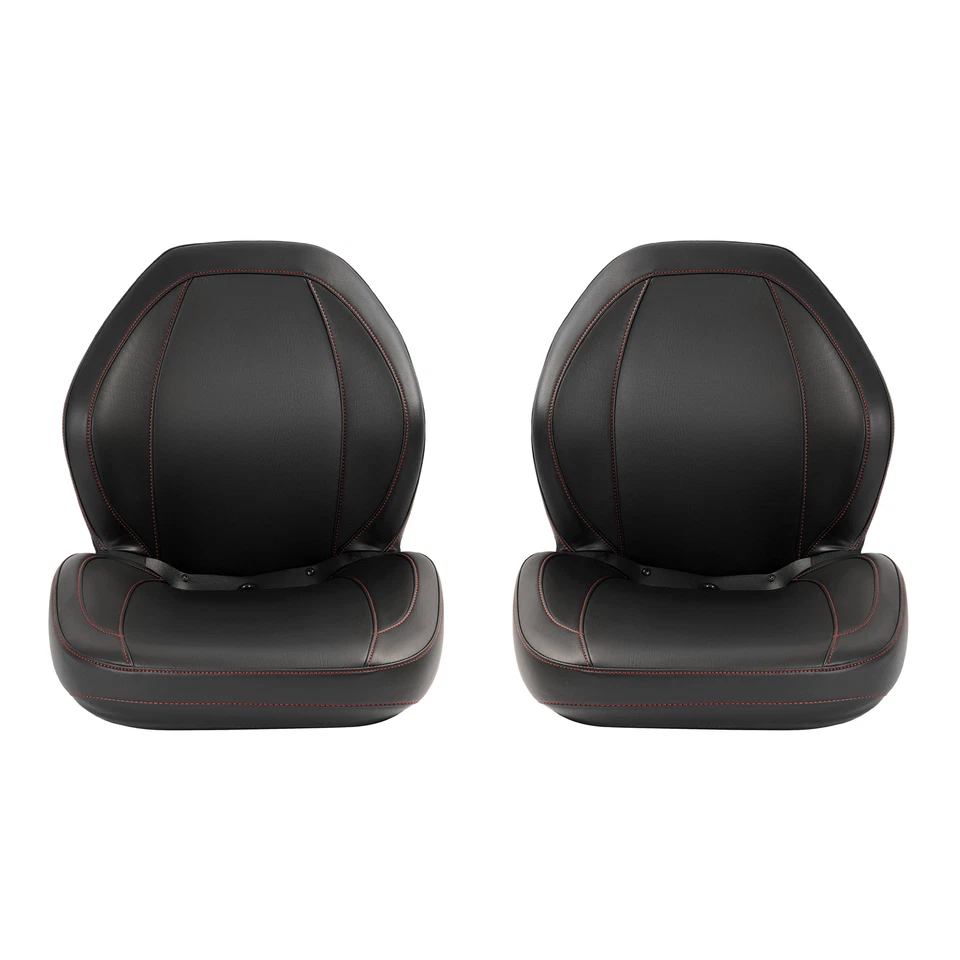 For Yamaha Rhino 450 660 700 Black Sewn Bucket Seats #5UG-F4710-00-00 (2 Seats) Foto 2 de 4