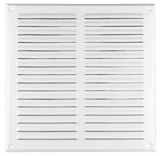 Grille D'aération Métallique Avec Moustiquaire - Style Moderne, Fabrication UK