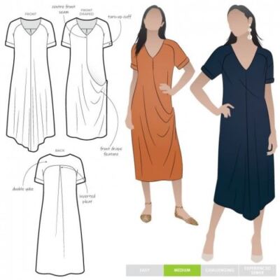 Style Arc Schnittmuster Maeve Kleid Größen 18-30