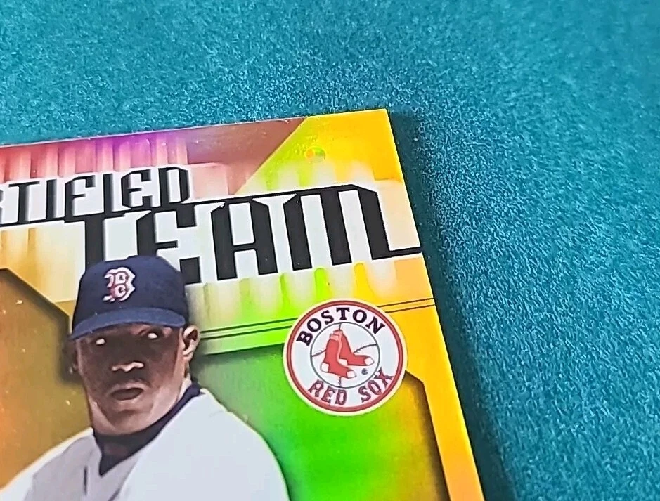 2002 Leaf All Certified Team Mirror Gold Pedro Martinez 20/25 Excellent AC-24 - Image 2 of 4