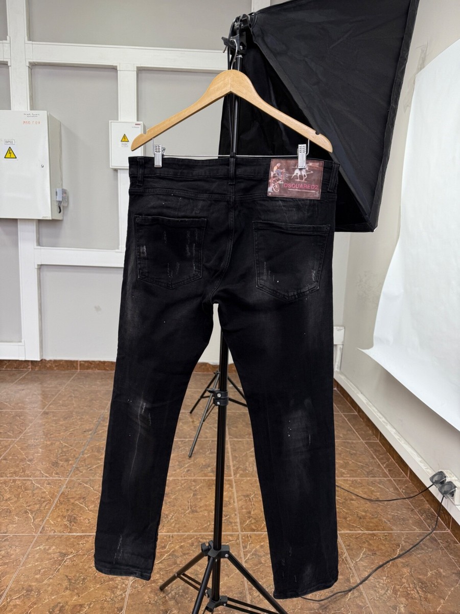 🇮🇹 Y2K Dsquared2 Punk Jeans Made in Italy Rare Retro Hype