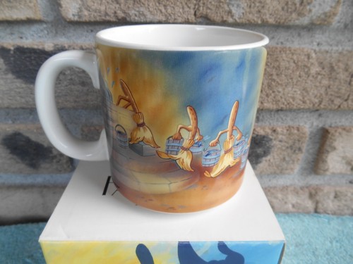 VINTAGE WALT DISNEY'S FANTASIA 1940-1990 50 YEARS COFFEE CUP IN BOX! - Picture 9 of 21