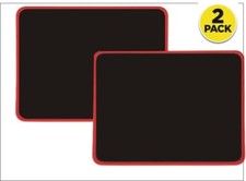 2-Pack Non-Slip Mouse Pad Stitched Edge PC Laptop For Computer PC Gaming Rubber