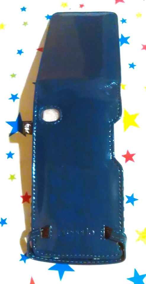 iPod Touch 4th generation PU High Gloss Leather padded flip case with mirror, - Image 3 of 4