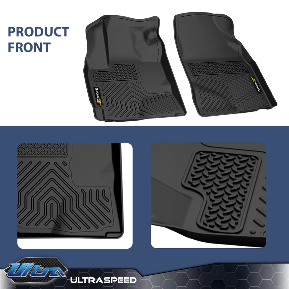 Compatível com 09-13 Toyota Corolla/matrix 98531 TPE tapetes de assoalho para todas as condições climáticas forro de 2 fileiras - Imagem 3 de 4