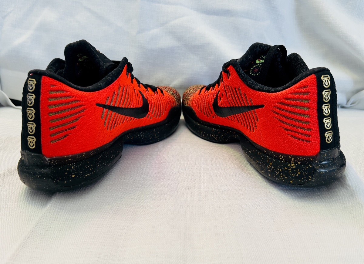 Shark Kobe 10 Elite Lows 2015 Nike Kobe Elite Low Christmas Size 