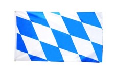 Fahne Deutschland Bayern ohne Wappen Flagge bayerische Hissflagge 90x150cm