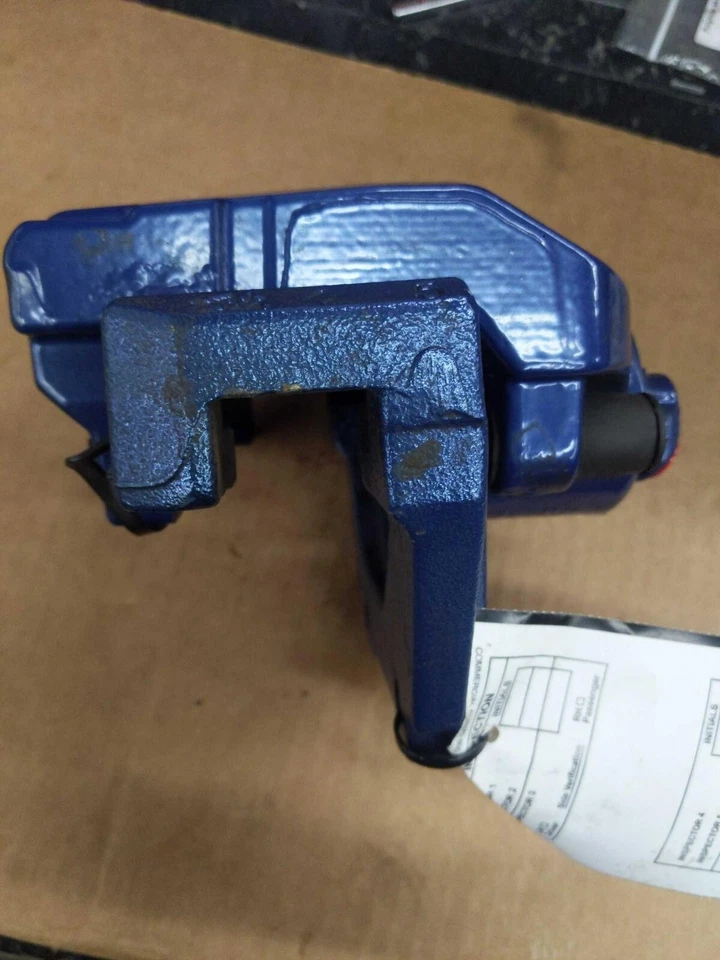 Pinza de freno trasera izquierda BMW X5M 15 16 17 azul ID# 34217847227 Foto 4 de 4