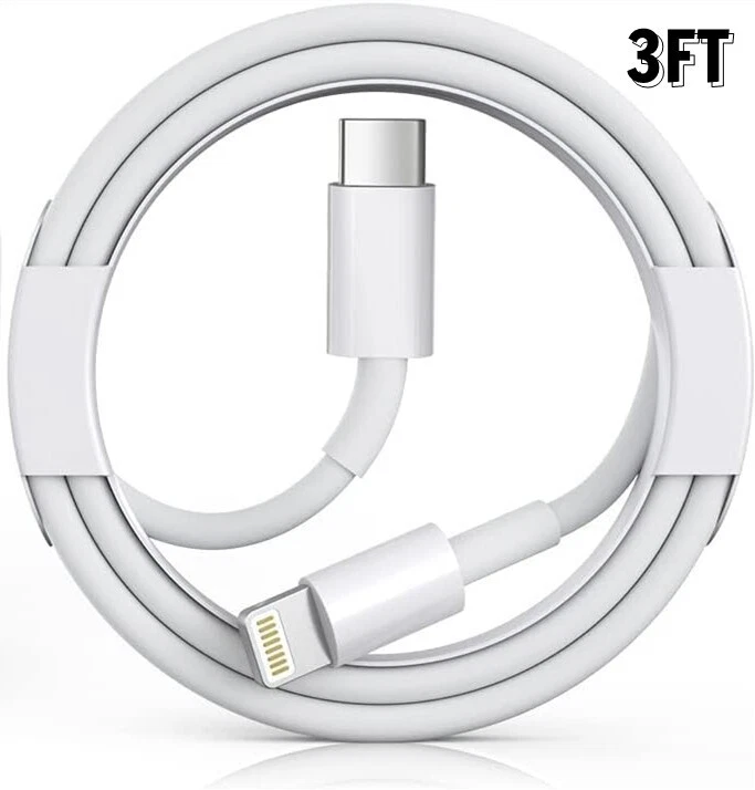Wholesale 20W USB-C To 8Pin Fast Charge Cable For iPhone 14/13/12/11/XR/Pro Max - Image 4 of 4