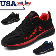 Men's Athletic Sneakers Outdoor Casual Walking Sports Tennis Running Shoes Gym