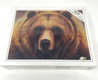 New Vintage Grizzly Bear Puzzle "EYES OF THE GRIZZLY" 500 PC Jigsaw