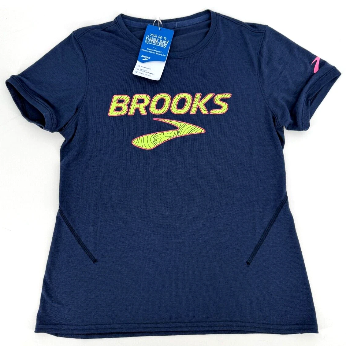 Brooks - Women's Distance Short Sleeve 3.0 Tee - Activewear Top
Opens in a new window or tab