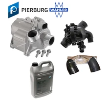 Electric Water Pump Thermostat Hose Coolant 4pcs For BMW 135i is 335i xDrive