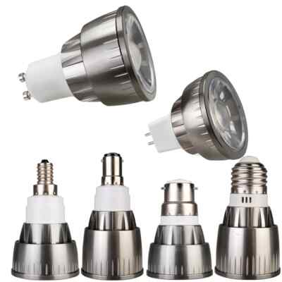 7W 9W 12W Dimmable E27 GU10 COB LED Spotlights E12 E14 B22 B15 GU5.3 110V 220V