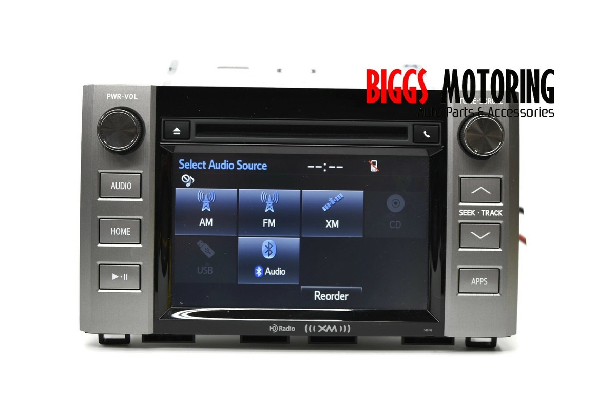 2014-2019 Toyota Tundra 510116 Radio Stereo Touch Screen Cd