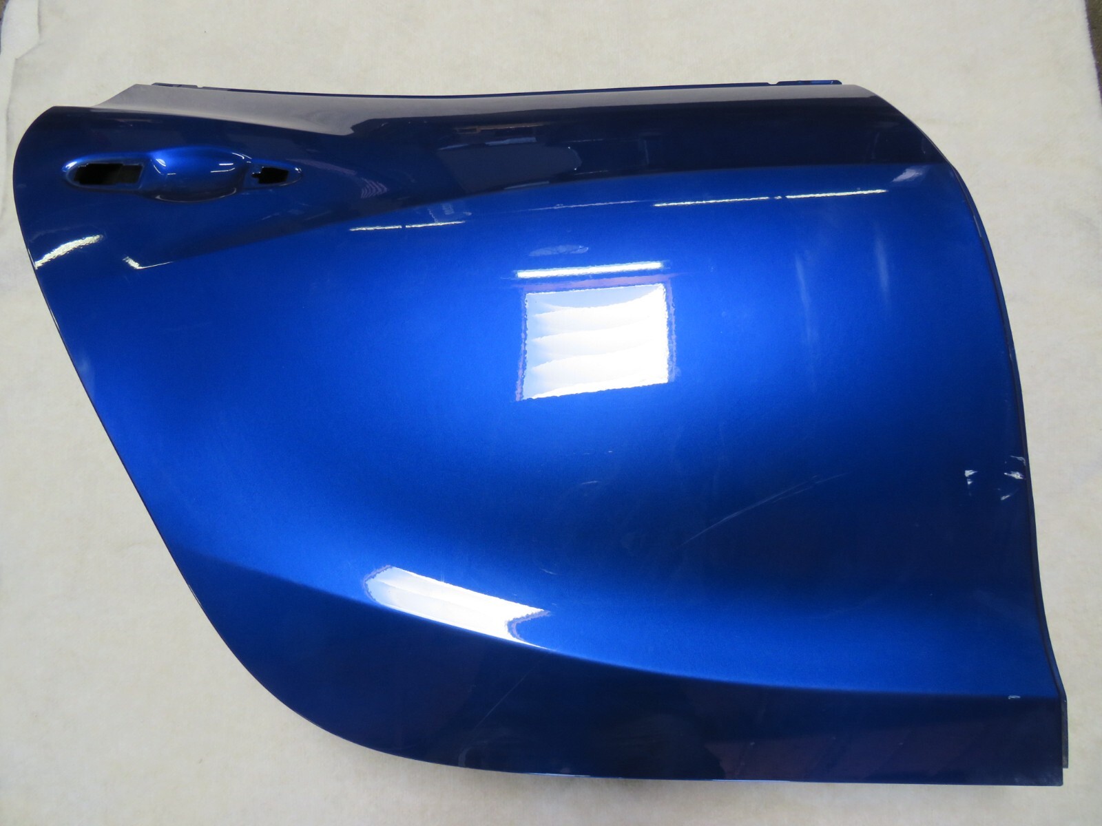 Maserati Ghibli, RH, Right, Rear Door Shell, Dented, Used, P/N 673008061