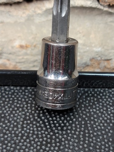 Snap-on FTX40E T40 3/8" Drive Standard Torx Bit Chrome Socket USA - Picture 6 of 19