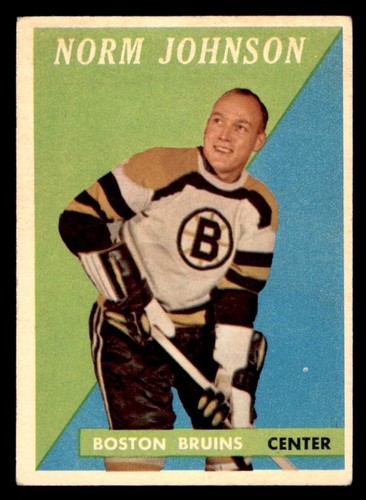 Norm Johnson #17 card