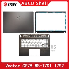 MSI Vector GP78 MS-17S1 17S2 LCD Back Cover/Front Bezel/ Bottom Case ABCD