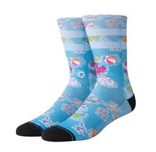 STANCE Ankle Biters Classic LA Iguana Crew Socks Youth sz S Small 7-10 