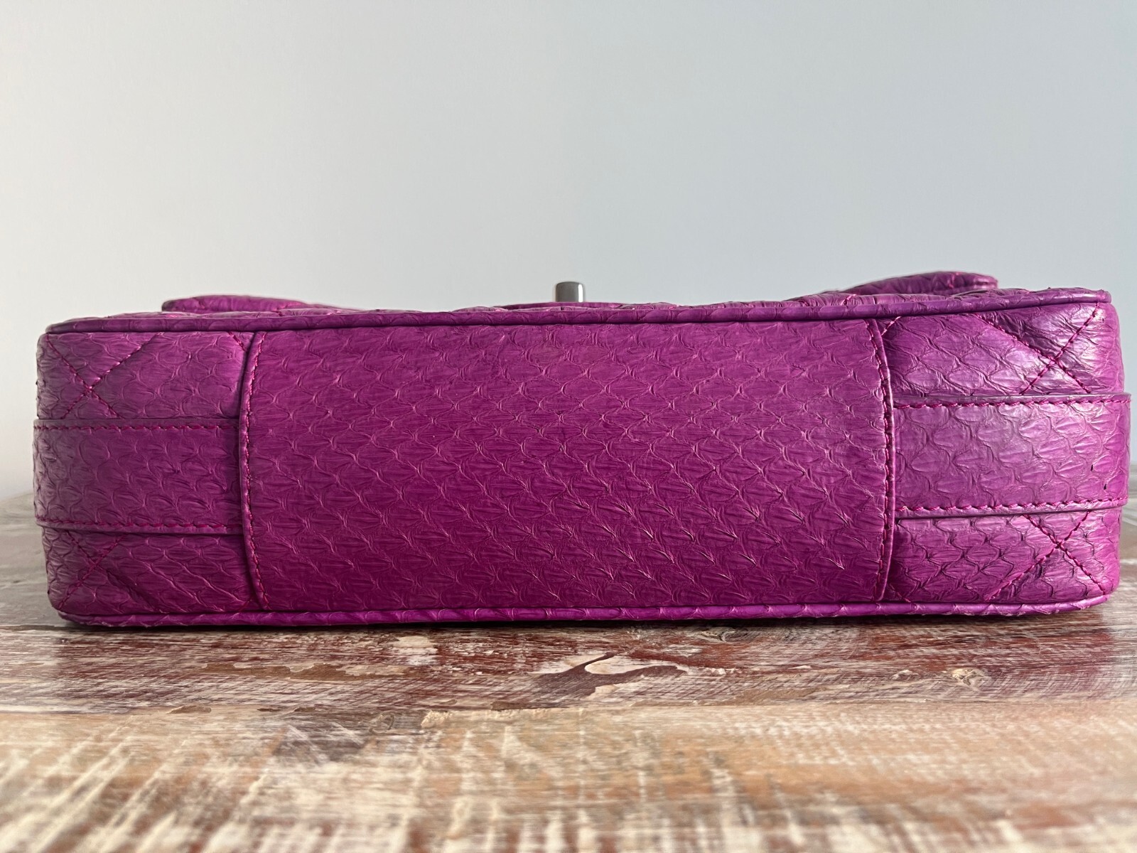 Chanel Python Easy Carry Medium Flap Bag - image 6