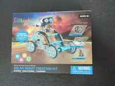Sillbird STEM Solar Robot Creation Kit 12 In 1 Building Kit 190 Pieces NEW A2