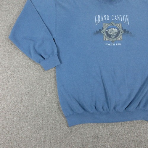 Grand Canyon Pullover Herren Large Blau Fleece Langarm Pullover ' - Bild 4 von 22