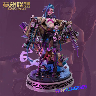 Arcane: League of Legends Jinx 1/7 Figure Statue Model 12'' Toy Collect Pre Order