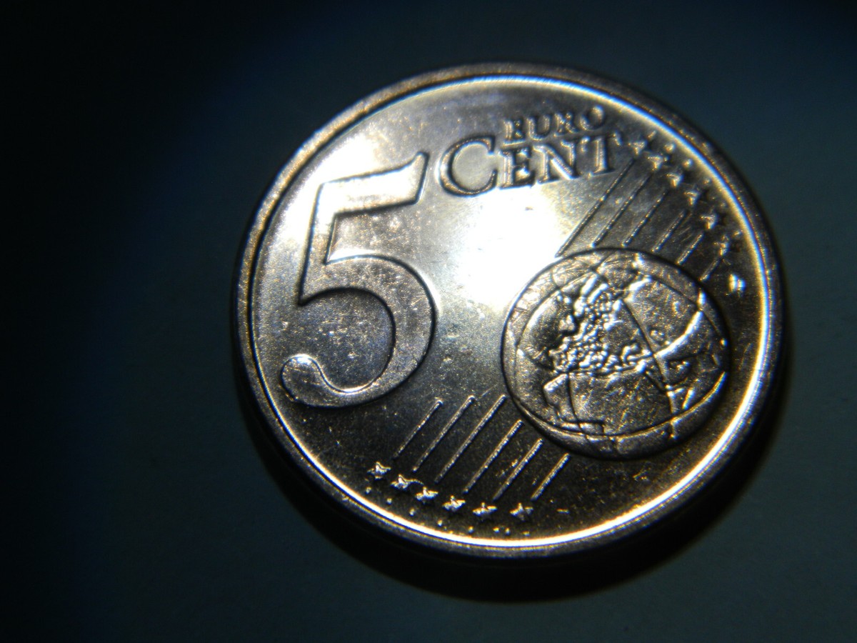 2016 5 Euro Cents - Ireland - very rare coin - mintage only 25000