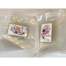 Dare To Dream USA Pin made for 1996 Summer Olympics in Atlanta - Set of 2