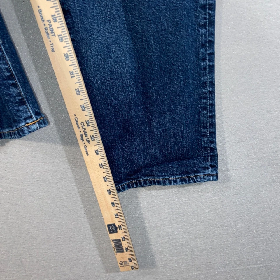 American Eagle Mens Jeans 40x29 Blue Relaxed Straight Flex Denim Mid Rise - Image 4 of 4