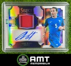 Adil Rami 48/99 Jersey Auto White 2017-18 Panini Select France #JA-ADL
