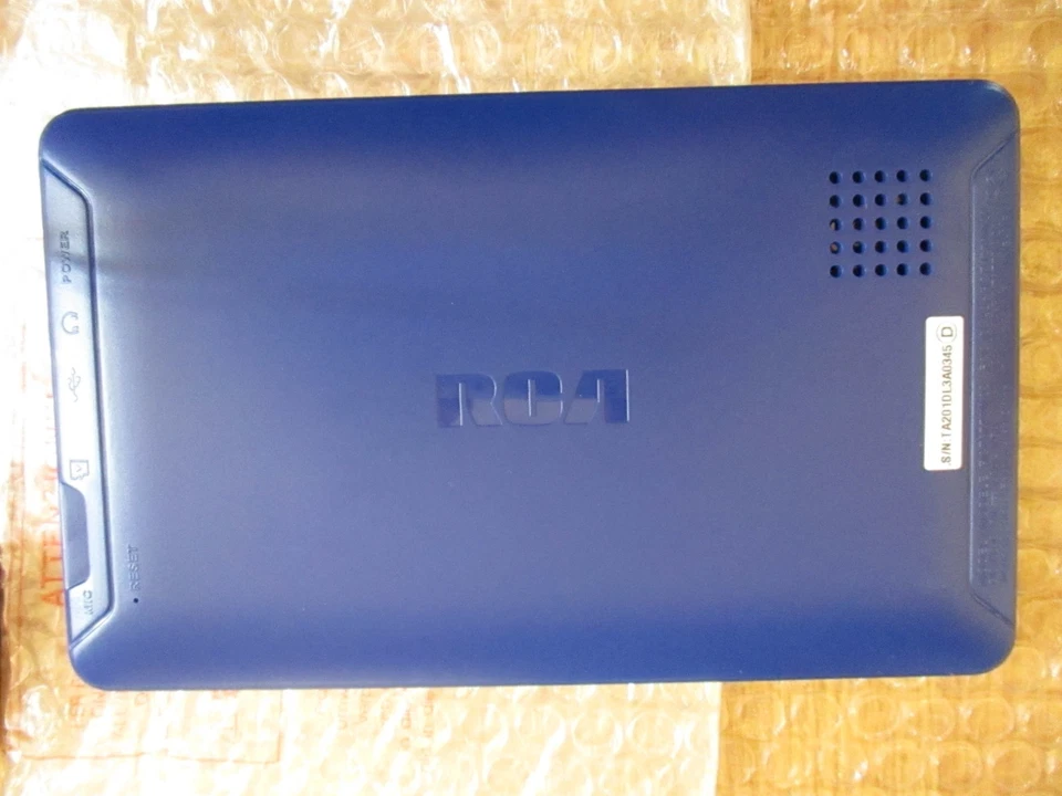 Tablet RCA Voyager 7" Quad Core Android 4.4, KitKat Azul 8 GB Azul - ANTIGUO STOCK Foto 4 de 4