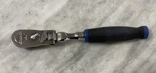 Snap-on Tools 38 Drive Power Blue Soft Grip Locking Flex-head Ratchet Fhx80b